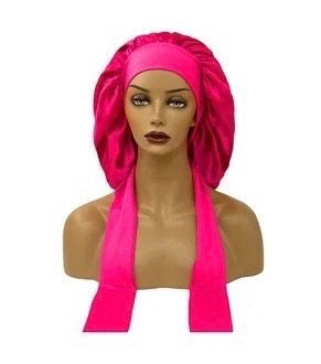 Satin Bonnet (with Tie)