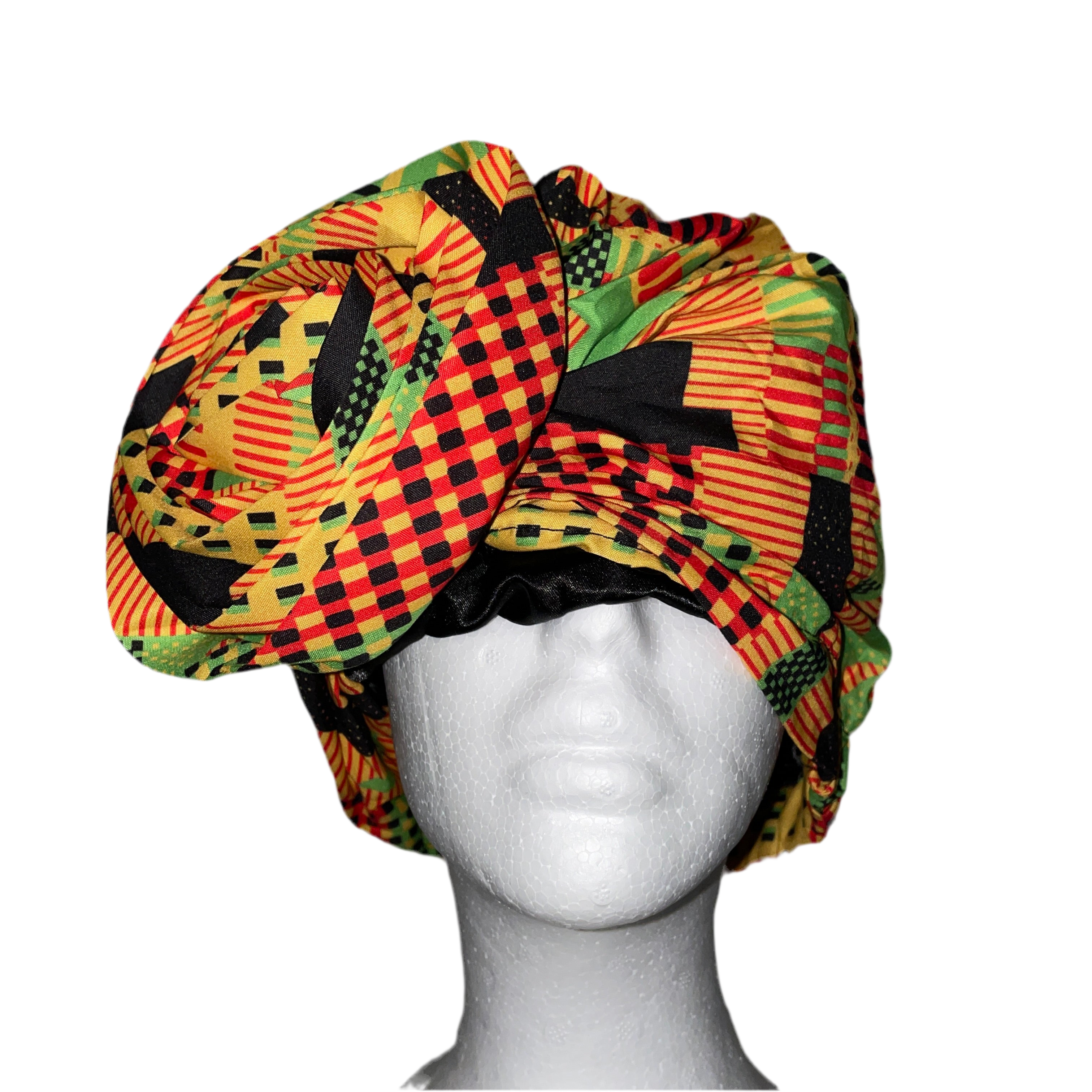 Satin Lined Hair Wrap
